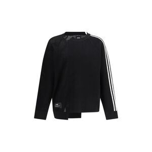 Y-3 Black Viscose Men's Sweatshirt